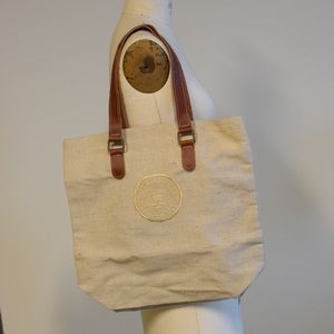 NWOT Custom ND UND Notre Dame canvas tote bag